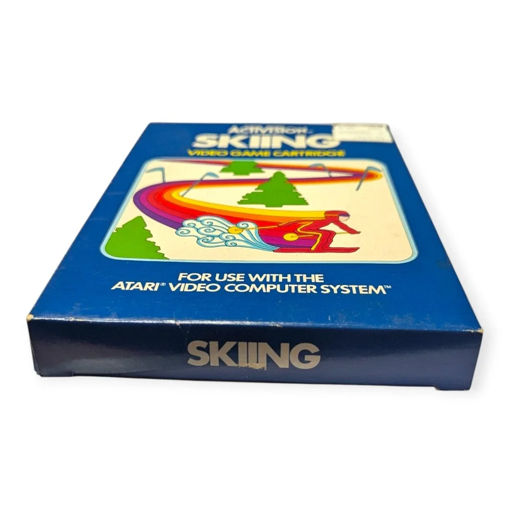 Activision Skiing Atari‎ 2600 Video Game CIB Complete Box Manual 1980 Vintage
